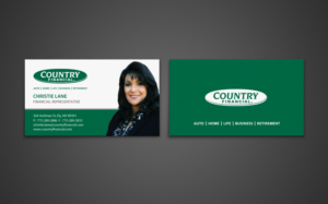 Visitenkarten-Design von chandrayaan.creative für Country Financial | Design: #6902157