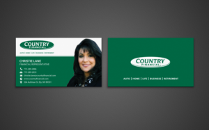 Visitenkarten-Design von chandrayaan.creative für Country Financial | Design: #6902158