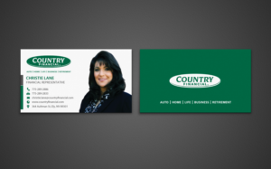 Visitenkarten-Design von chandrayaan.creative für Country Financial | Design: #6902159