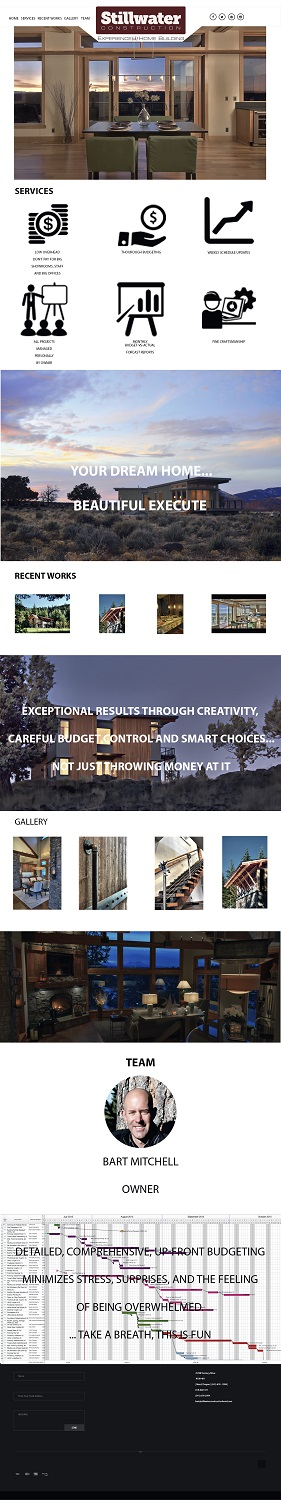 Web Design by dii for Stillwater Construction | Design: #6853926