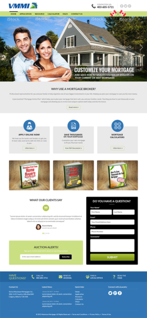 Maxmort.ca Your Canadian Source for all your mortgage needs. | Diseño Web por RupalTechno