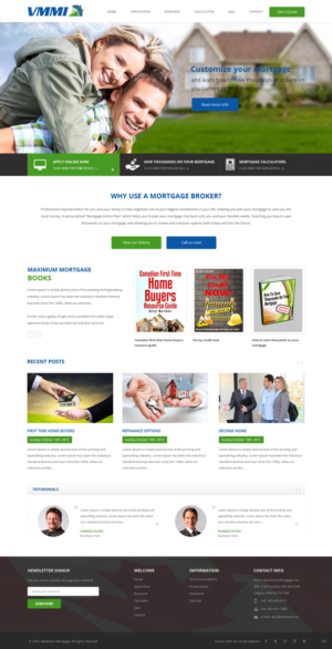 Web Design by pb for this project | Design: #6828610