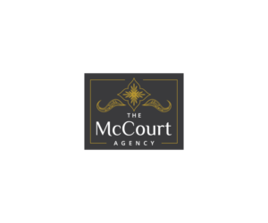 The McCourt Agency    | Logo Design by Dzains