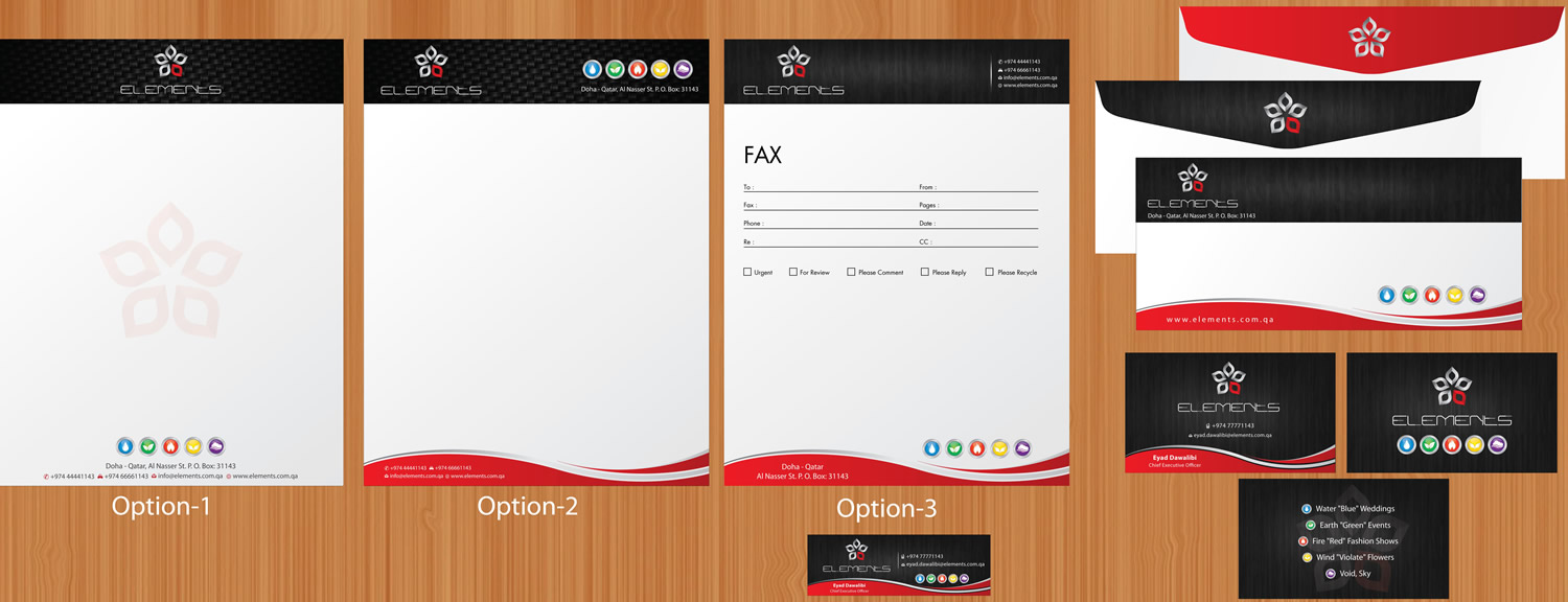 Design de Papeterie par Sbss pour Elements Experience | Design #1771226