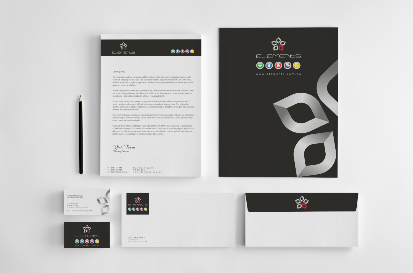 Diseño de Papelería por HYPdesign para Elements Experience | Diseño #1772234