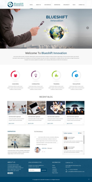 Web Design by pb for this project | Design: #6822844