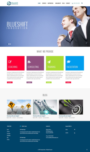 Web Design by pb for this project | Design: #6828233