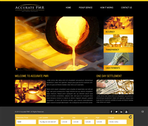 Web Design by pb for Accurate Precious Metals Refineries Inc. | Design: #1873142