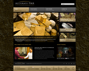 Web Design by pb for Accurate Precious Metals Refineries Inc. | Design: #1873143
