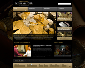 Web Design by pb for Accurate Precious Metals Refineries Inc. | Design: #1873151