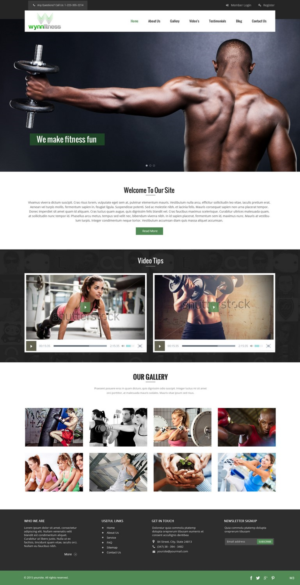Wordpress Design by pb for this project | Design: #6842026