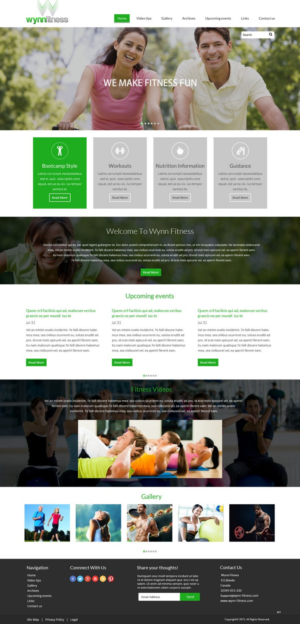Wordpress Design by pb for this project | Design: #6849432