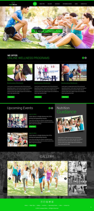 Wordpress Design by pb for this project | Design: #6849433