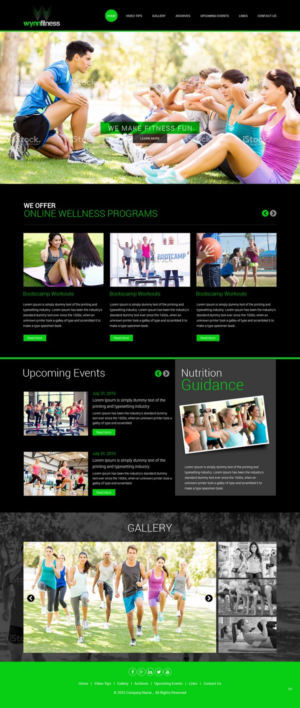 Wordpress Design by pb for this project | Design: #6864584