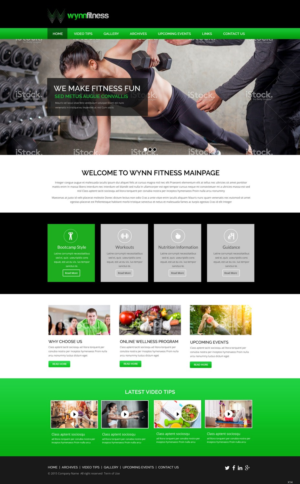 Wordpress Design by pb for this project | Design: #6933133