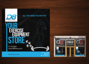 Graphic Design by uk for D8 Fitness | Design: #6894456