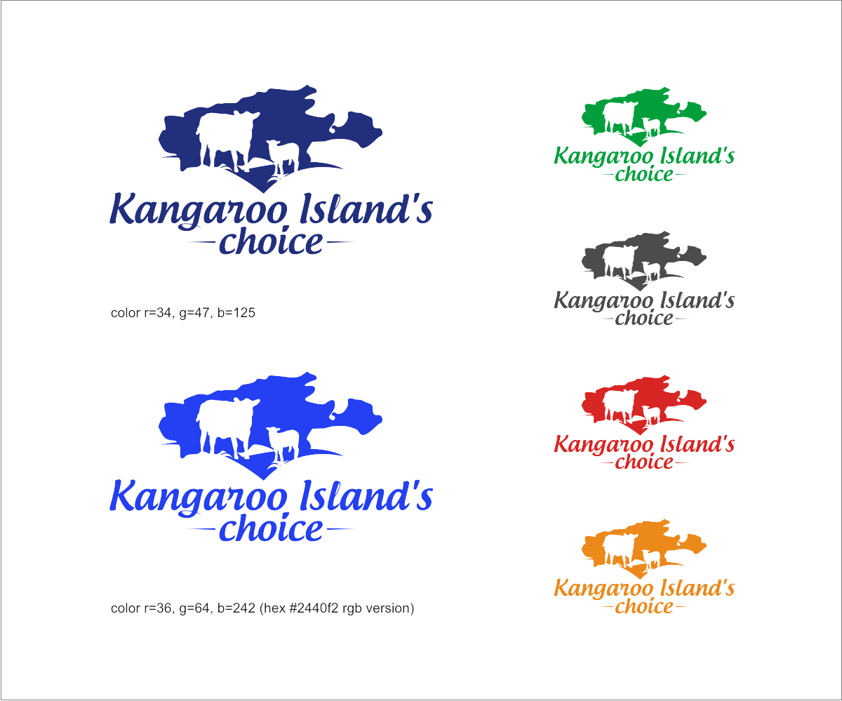 Logo Design by Ferry Dwinanto for Kangaroo Island's Choice | Design: #1854337