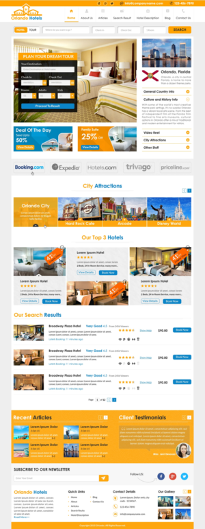 Web Design by Sbss for In Itinere Media | Design: #7519074