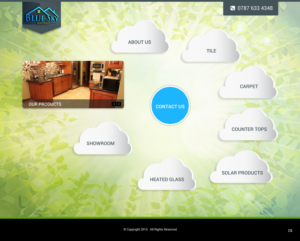 Web Design par pb pour Blue Sky Materials | Design #6841316