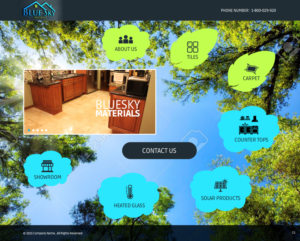 Web Design par pb pour Blue Sky Materials | Design : #6841317