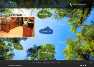 Web Design par pb pour Blue Sky Materials | Design : #6841318