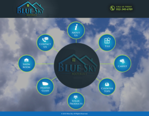 Diseño Web por Sbss para Blue Sky Materials | Diseño: #6862260