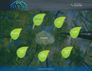 Diseño Web por Sbss para Blue Sky Materials | Diseño: #6862262