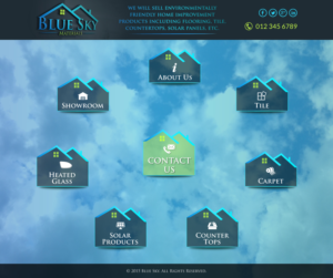 Web Design par Sbss pour Blue Sky Materials | Design #6863695
