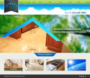 Web Design par Sbss pour Blue Sky Materials | Design : #6882022
