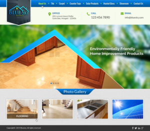 Web Design par Sbss pour Blue Sky Materials | Design : #6882023