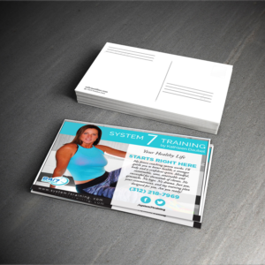 Postcard Design by Priyo Subarkah for System 7 Training | Design #6840322