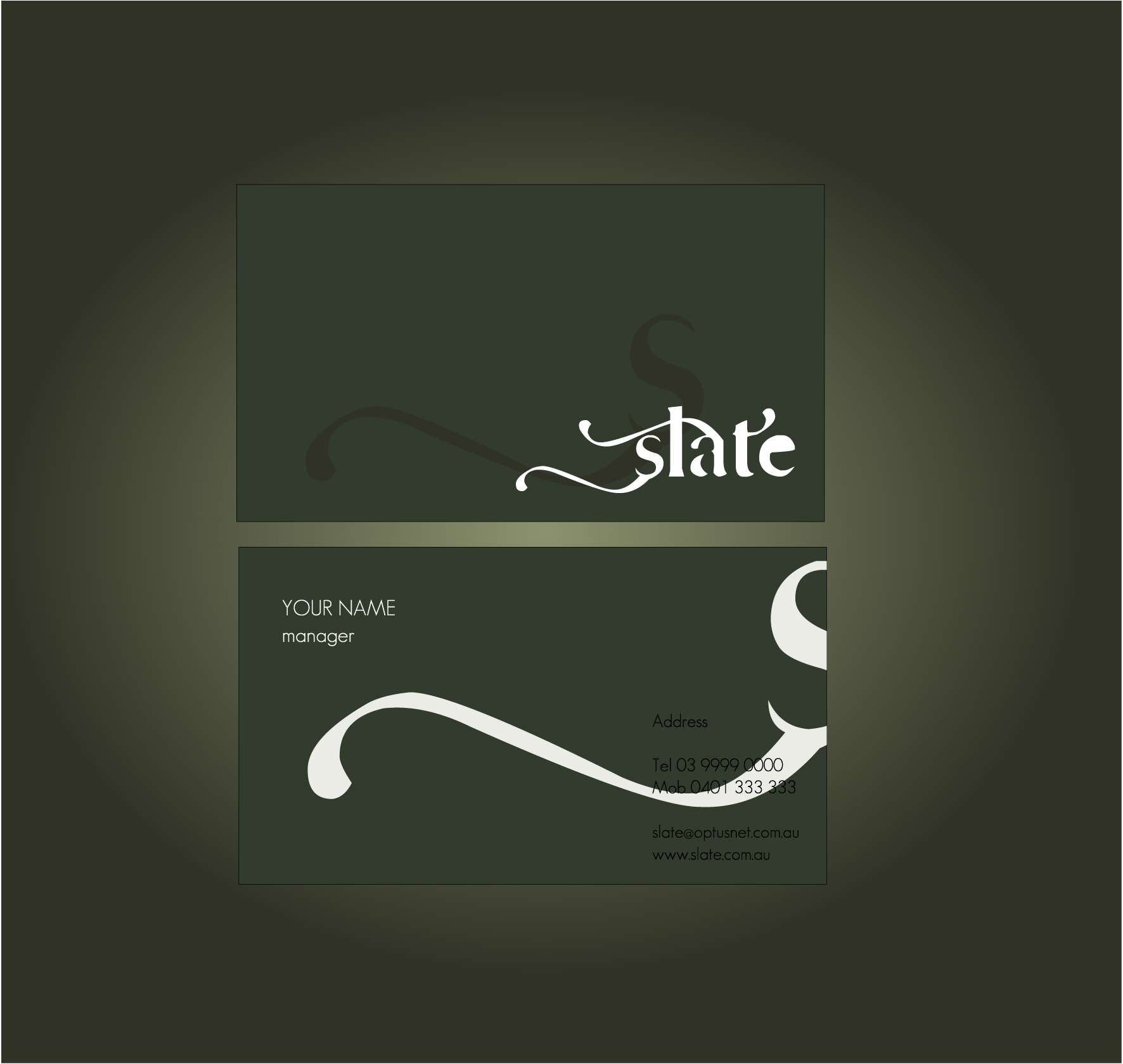 Business Card Design by Chameleon Concept for Tyson Young | Design #11028