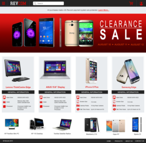 Revcom, a future commerce website | Web-Design von aniep