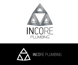 Logo-Design von YNFYNYTY für Incore Plumbing (industrial commercial residential plumbing) | Design: #1765372