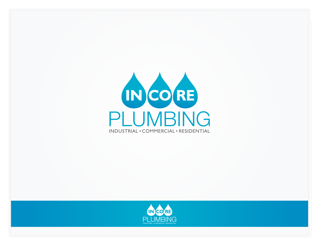 Logo-Design von brandit für Incore Plumbing (industrial commercial residential plumbing) | Design #1773471