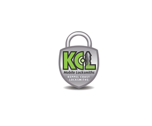 Mobile Locksmiths - Keppel Coast Locksmiths - KCL | Logo Design by Buck Tornado