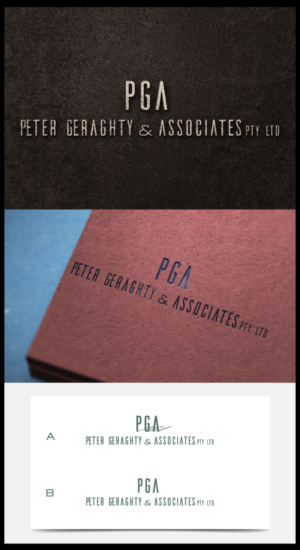 Logo Design by DanielaC for Peter Geraghty &Associates Pty ltd | Design #6884731