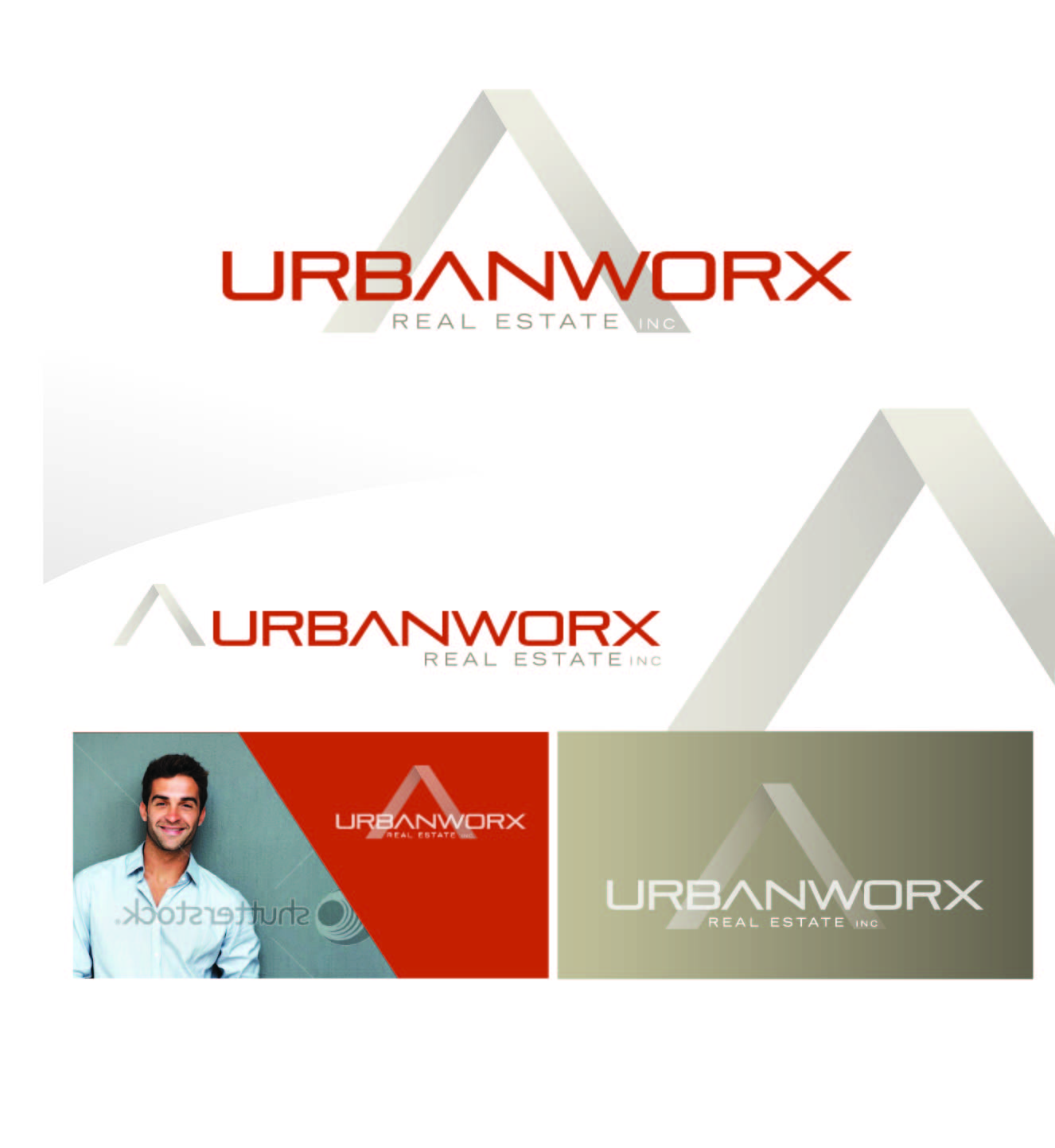 Logo Design by rpscreative for Urbanworx Real Estate Inc. | Design: #358677