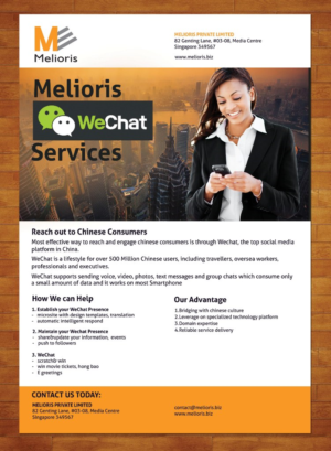 Flyer-Design von Artcher für melioris  | Design: #6857804
