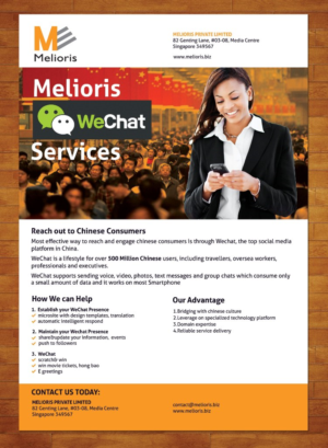 Flyer-Design von Artcher für melioris  | Design: #6857952
