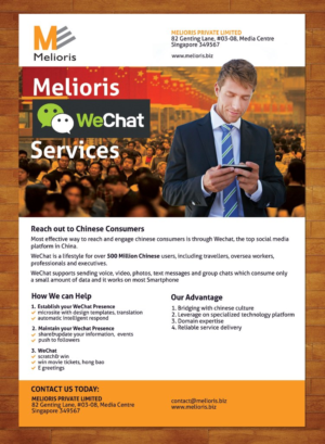 Flyer-Design von Artcher für melioris  | Design: #6858021