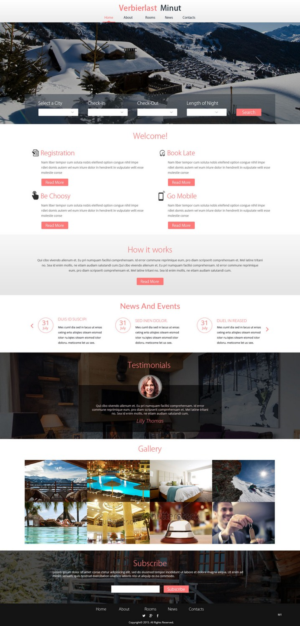Web Design by pb for this project | Design: #6849421