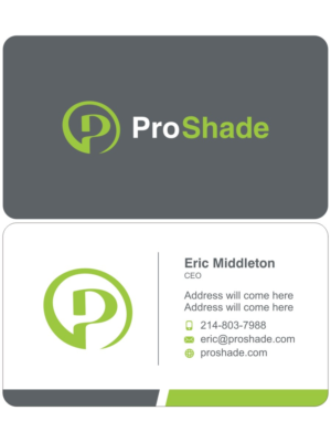 Design de Logo par Sushma pour ProShade Inc | Design : #7238885