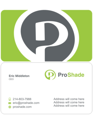 Design de Logo par Sushma pour ProShade Inc | Design : #7238886