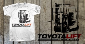 T-Shirt-Design von db1404 für Toyota Lift Northwest | Design #6843664