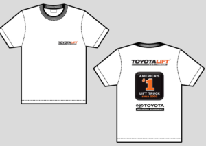 T-shirt Design by Jimmyfranck for Toyota Lift Northwest | Design: #6896268