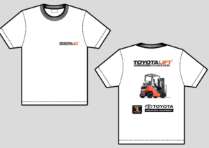 T-shirt Design by Jimmyfranck for Toyota Lift Northwest | Design: #6896383