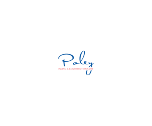 Logo Design by Be_ for Poley Paving & Construction Corp | Design #6835148