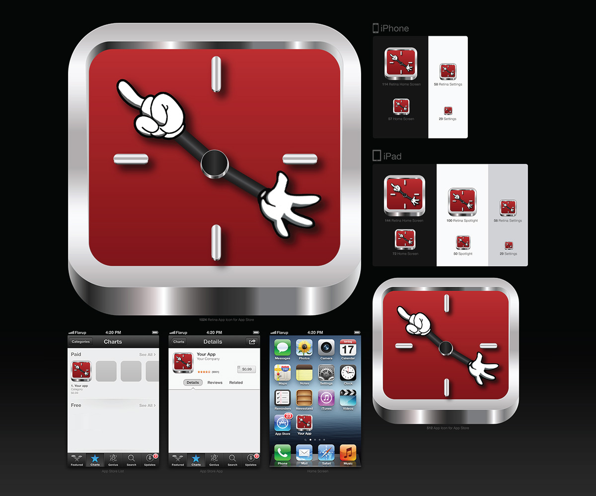 Icon Design by Sergio Coelho for 5Gigahertz, LLC | Design #1777797