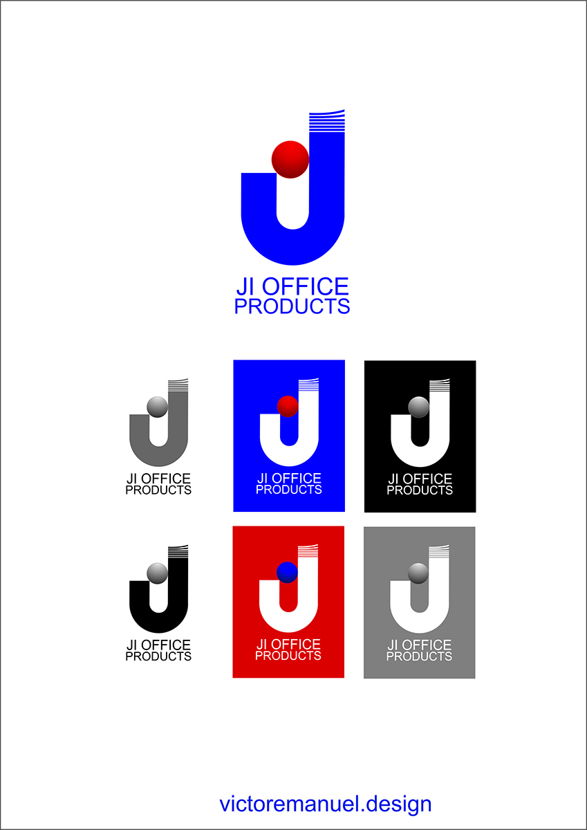 Logo Design by victoremanuel.design for J I Office Products | Design #1772407